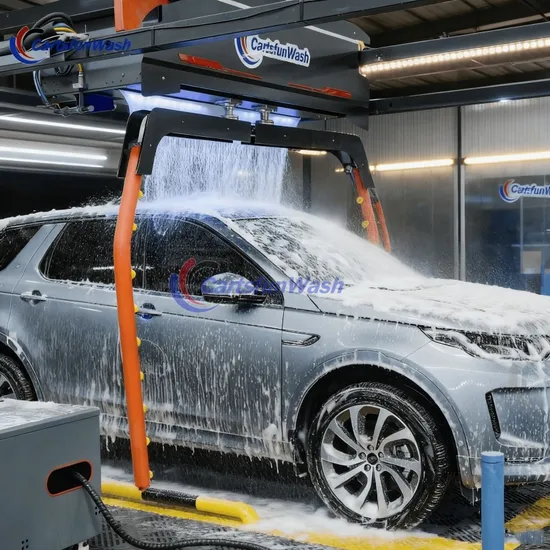 Newest Single Arm Automatic Touchless Mobile Car Wash Machine Professional Car Wash Machine